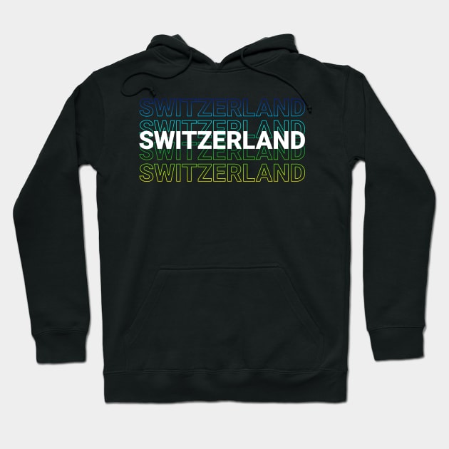 Switzerland - Kinetic Syle Hoodie by car lovers in usa